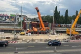 Реконструкція шляхопроводу біля станції «Дарниця». «Київавтодор» повідомив про хід робіт