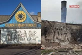 У Добропіллі окупанти зруйнували легендарне кафе «Золотий півник» (фото)