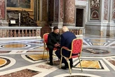 Про що говорили Зеленський і Трамп у Ватикані: кілька фраз вдалося прочитати по губах