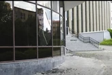 Росіяни вчергове пошкодили Палац «Україна» (відео)