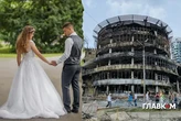 У Києві через атаку РФ у дівчини згоріла весільна сукня: українки розчулили мережу реакцією