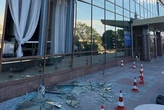 Унаслідок масованої атаки на Київ постраждав готель «Україна» (фото)