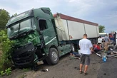 Глава МВС доповів Зеленському про автотрощу на Миколаївщині, в якій загинули 12 людей