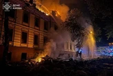 У Києві пошкоджено знаменитий кінотеатр, історичну будівлю та гуртожиток