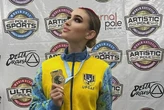 Золото Злати. 18-річна Зайцева стала чемпіонкою світу з повітряної гімнастики