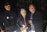 Шукали під звуки вибухів: на Бучанщині поліцейські повернули додому зниклу пенсіонерку