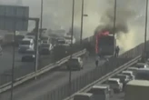 У Стамбулі раптово спалахнув міський автобус із десятками пасажирів всередині