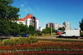 Біля однієї з найбільших пожежних частин України створено сквер, присвячений рятувальникам