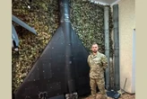 Як справжній літак. У мережі зʼявилося фото Shahed-136 поруч із людиною