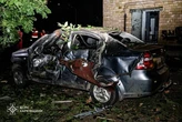 Рятувальники показали кадри з наслідками атаки на Харківщину (фото)