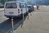 Майже половина антипаркувальних стовпчиків у Києві викрадена або пошкоджена