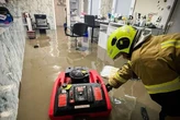Негода на Київщині: рятувальники відкачують воду у трьох районах області (фото)