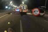 Смертельна ДТП у Києві: жінка перебігала вісім смуг руху (фото, відео)
