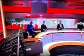 На спортивного журналіста впав екран під час прямого ефіру (відео)