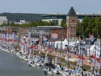 Baptêmes nautiques, régates et ambiance décontractée au village départ de la Solitaire du Figaro, de retour à Rouen