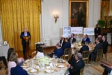 Donald Trump organise un dîner fastueux pour les riches donateurs de sa salle de bal à la Maison Blanche