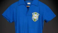 Le maillot de Pelé porté lors de la finale de la Coupe du monde 1958 vendu pour la somme de 4,9 millions de dollars