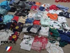 Nike, K-Way, Lacoste… 66 maillots de foot et des dizaines d’articles de sport contrefaits saisis sur le marché de Creil