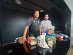 Pour assister au tournoi de futsal de Clichy, il faut faire un don aux Restos du Cœur