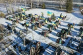 Guerre en Ukraine : « Une attaque cynique », un drone russe frappe un rassemblement funéraire et fait un mort et huit blessés