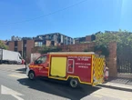 Incendie aux abords de l’hôpital Saint-Louis : des patients déplacés par mesure de sécurité