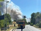 Fumée noire et route bloquée : un nouvel incendie géant frappe la décharge sauvage près de l’ancien hippodrome de Ris-Orangis