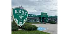 « Mort aux Verts », la boutique du club de football de Saint-Étienne de nouveau vandalisée