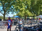 Des châteaux et de beaux paysages : quelques centaines de cyclotouristes découvrent la Beauce autour de Châteaudun