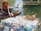 Yvelines : un bloc de 250 kg de bouteilles en plastique échoué dans la Seine récupéré par l’usine de recyclage