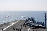 Un F-18 Super Hornet de la Navy a mis hors service un pétrolier qui a violé le blocus des ports iraniens