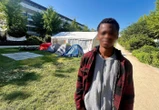 À Rouen, de jeunes migrants campent devant la préfecture pour alerter sur leur situation