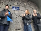 « C’est la première fois que j’inaugure un lieu à la mémoire de mon père : une place Johnny Hallyday inaugurée par Laura Smet en Auvergne