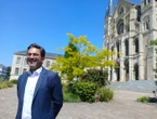 Cordistes, grue… À Reims, un chantier d’urgence lancé pour rouvrir la basilique Saint-Remi le 13 juin
