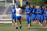 Équipe de France : séance écourtée pour les Bleus en raison de fortes intempéries