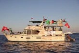 Flottille pour Gaza : les militants à bord disent être « encerclés par des navires de guerre israéliens »
