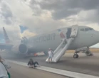 « Un grand boom » : un avion Boeing 737 MAX 8 prend feu avant de décoller à Denver, les 173 passagers évacués par les toboggans