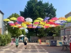 Espaces ombragés, jeux d’eau… face à la canicule, Houilles met les visiteurs de sa plage urbaine à l’abri