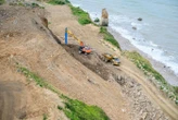 Au Havre, le spectaculaire chantier de dépollution de la décharge de Dollemard est lancé