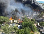 Incendie dans un camping d’Agde : il n’y a « plus de risque de reprise » selon les pompiers, toujours sur place