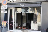 La vitrine d’une agence Orpi incendiée à Golfe-Juan, moins d’une semaine après des faits similaires à Marseille
