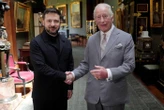 Guerre en Ukraine : Volodymyr Zelensky reçu à déjeuner par le roi Charles III
