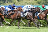 Arrivée du quinté du dimanche 5 juillet à Saint-Cloud : la bien nommée Pyramide fait briller la casaque de Laurent Broomhead