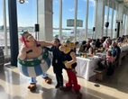 « C’est magique », un banquet gaulois à l’aéroport d’Orly pour la sortie du dernier Astérix