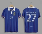 « Mélenchon 27 » : La France insoumise lance un maillot inspiré de celui des Bleus à la veille du Mondial