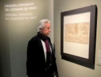 Deux dessins de Léonard de Vinci exposés sous haute surveillance à Amboise