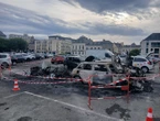 Alençon : des véhicules incendiés et des messages tagués sur le palais de justice, deux jeunes placés en garde à vue