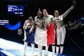 Mondiaux d’escrime : la joie des sabreuses françaises sacrées championnes du monde par équipes