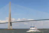 Les vélos grands oubliés du 30e anniversaire du pont de Normandie