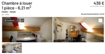 « Non vous ne rêvez pas » : 438 euros par mois pour… 6 m2, une agence parisienne épinglée pour une annonce illégale