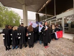 Opération « justice morte » : dénonçant une « réforme inacceptable », des avocats de l’Essonne tournent le dos à la loi SURE